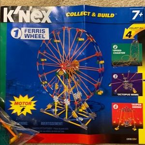 K’Nex Ferris Wheel with Motor Building Set
